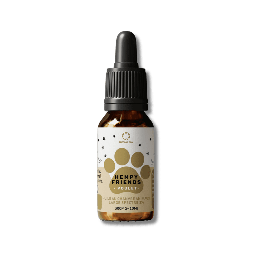Huile CBD Pour Animaux 3% Poulet