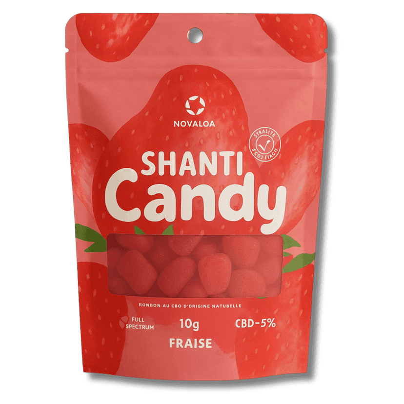 Pastilles CBD 5 % – Fraise