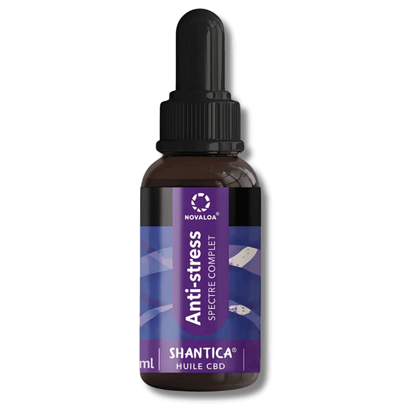 Huile CBD Spectre Complet Anti-Stress